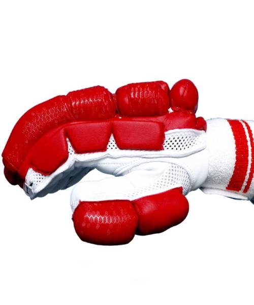 Red Batting Gloves, Red Cricket Batting Gloves